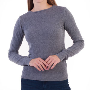 Network V-Neck Women size S Gray